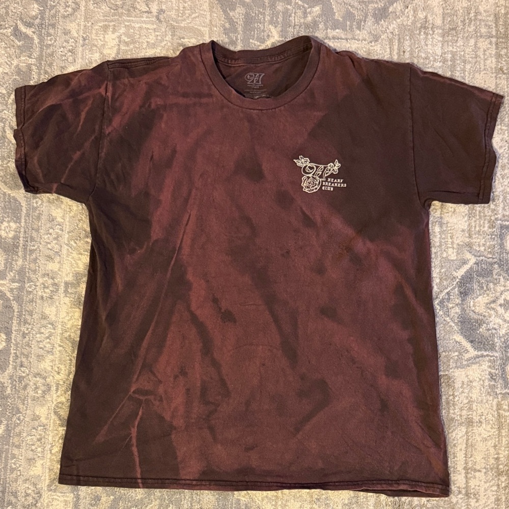 BUNDLE SALE Vintage-Inspired Burgundy Tee